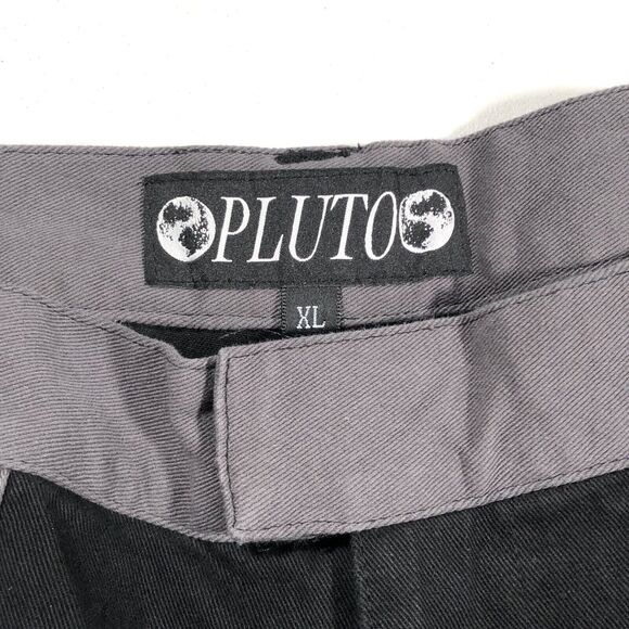 Pluto Love Story Vertigo Pants Black Grey size XL 38x31 Streetwear B29 - Picture 4 of 8